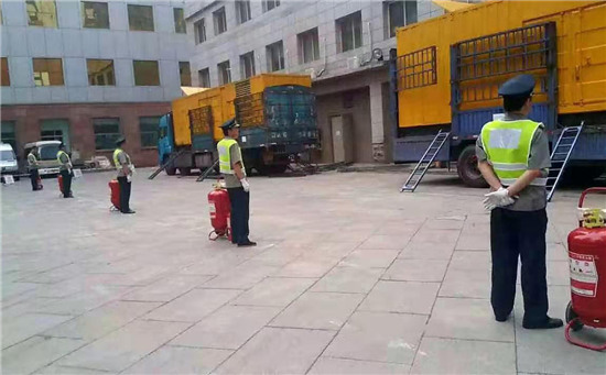 岳口镇租赁发电机案例